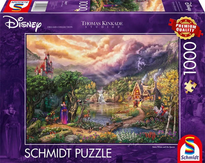 Pusle "Disney, Snow White and the Queen" 1000 tk-w008 WHSX Jigsaw Puzzles-Brain Games OÜ
