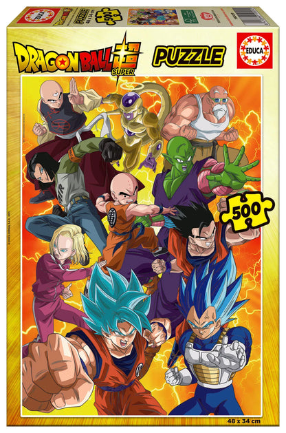 Pusle "Dragon Ball Super" 500 tk-w008 WHSX Jigsaw Puzzles-Brain Games OÜ