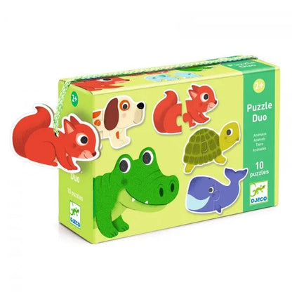 Pusle Duo "Animals" 20 tk-011 Creativity & Brain Teasers-Brain Games OÜ