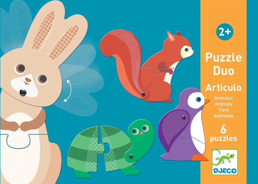 Pusle Duo "Articulo Animals" 12 tk-001 Board / Card Games-Brain Games OÜ