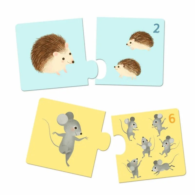 Pusle Duo "Baby animals" 24 tk-008 Jigsaw Puzzles-Brain Games OÜ