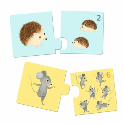 Pusle Duo "Baby animals" 24 tk-008 Jigsaw Puzzles-Brain Games OÜ