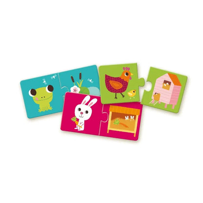Pusle Duo "Habitat" 20 tk-008 Jigsaw Puzzles-Brain Games OÜ