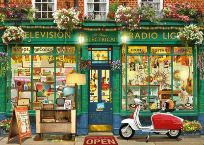Pusle "Electronics shop" 1000 tk-w008 WHSX Jigsaw Puzzles-Brain Games OÜ