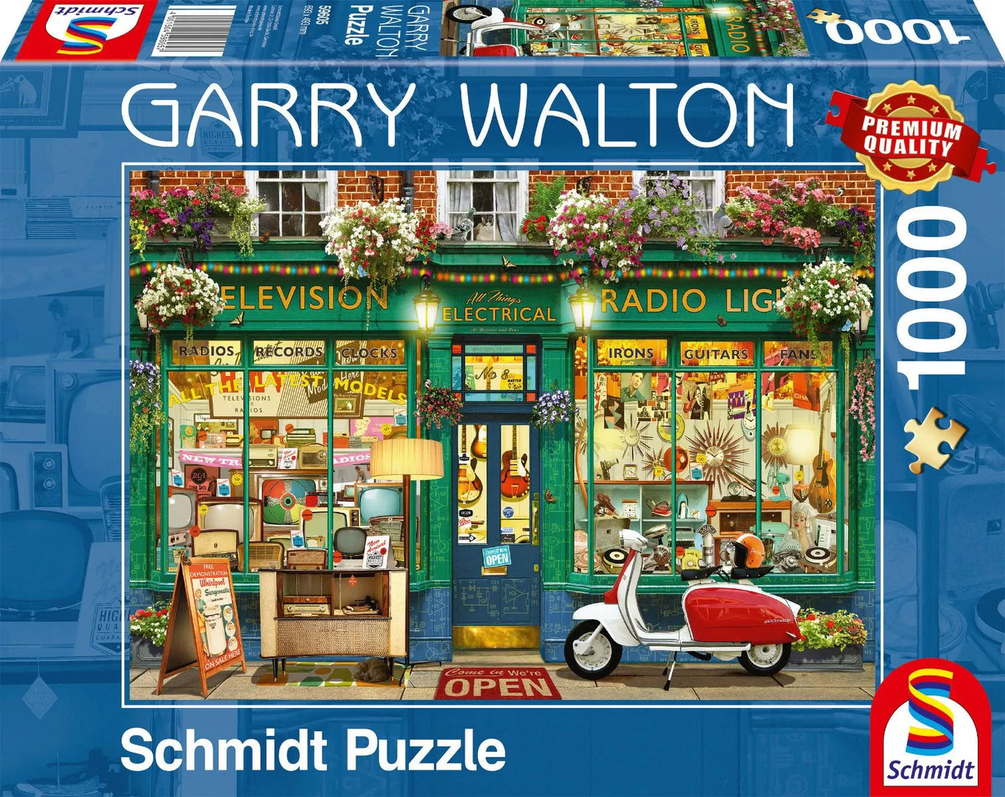 Pusle "Electronics shop" 1000 tk-w008 WHSX Jigsaw Puzzles-Brain Games OÜ