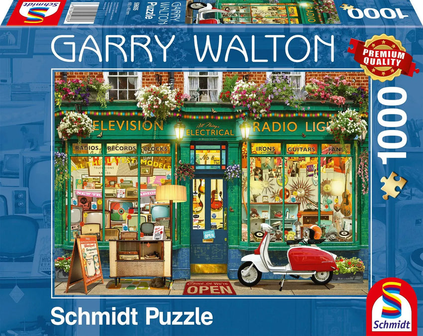 Pusle "Electronics shop" 1000 tk-w008 WHSX Jigsaw Puzzles-Brain Games OÜ