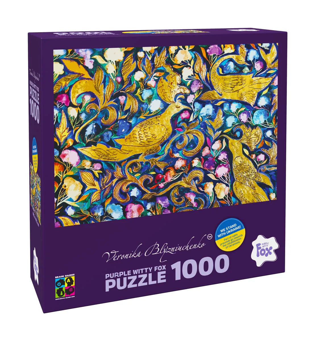 Pusle "Emerald birds" 1000 tk-w108 WHS Jigsaw Puzzles-Brain Games OÜ