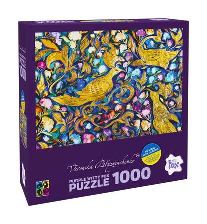Pusle "Emerald birds" 1000 tk-w108 WHS Jigsaw Puzzles-Brain Games OÜ