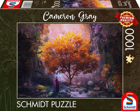Pusle "Enchanted forest" 1000 tk-w008 WHSX Jigsaw Puzzles-Brain Games OÜ