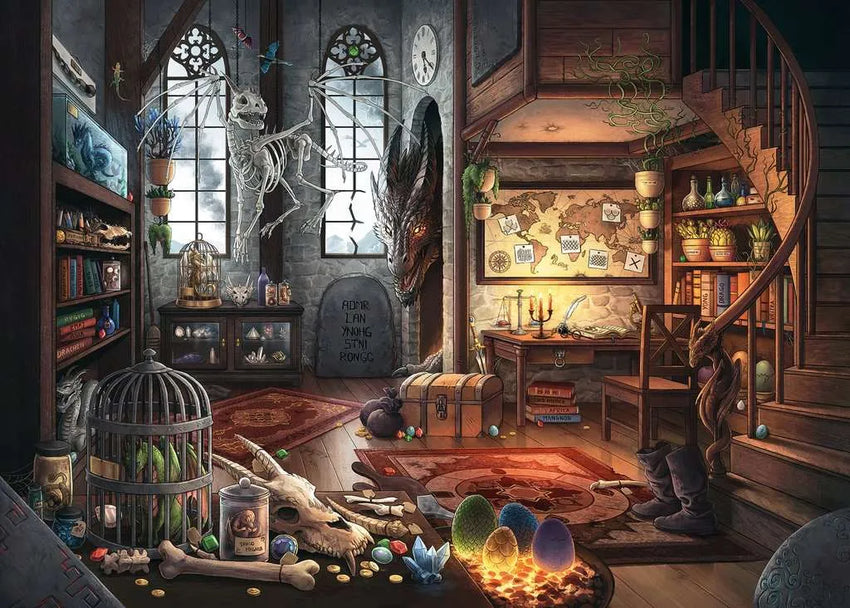Pusle "Escape: Dragon Laboratory" 759 tk-008 Jigsaw Puzzles-Brain Games OÜ