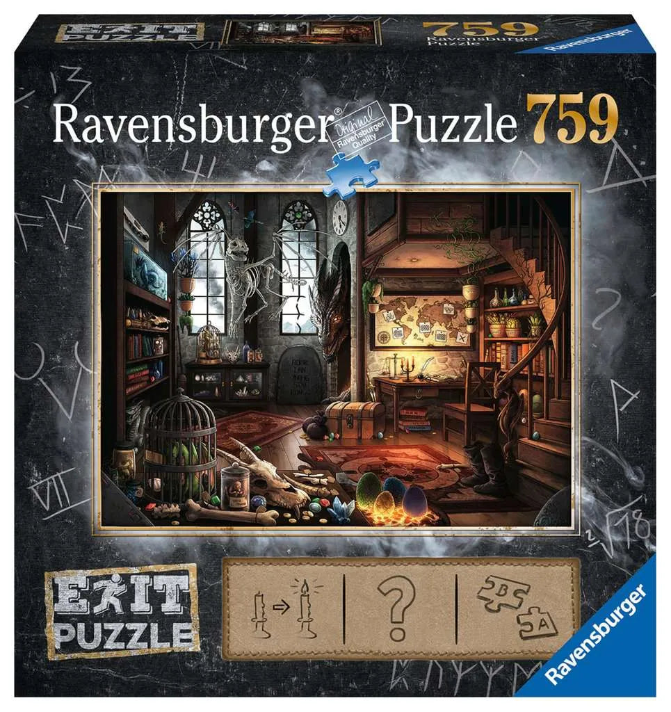 Pusle "Escape: Dragon Laboratory" 759 tk-008 Jigsaw Puzzles-Brain Games OÜ