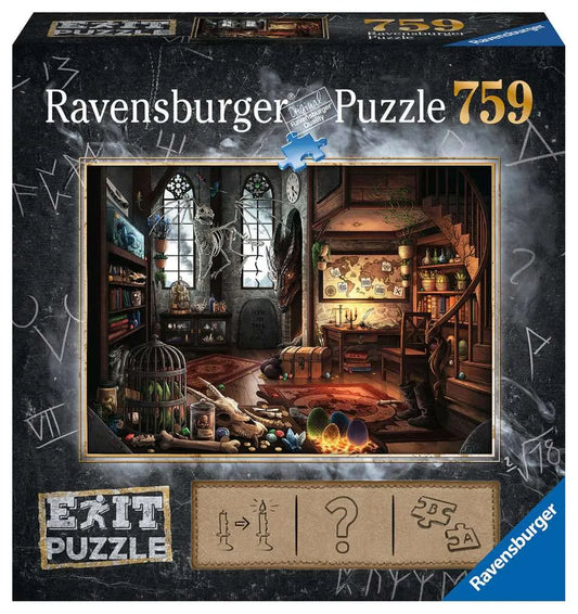 Pusle "Escape: Dragon Laboratory" 759 tk-008 Jigsaw Puzzles-Brain Games OÜ