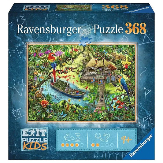 Pusle "Escape: Jungle Journey" KIDS 368 tk-008 Jigsaw Puzzles-Brain Games OÜ