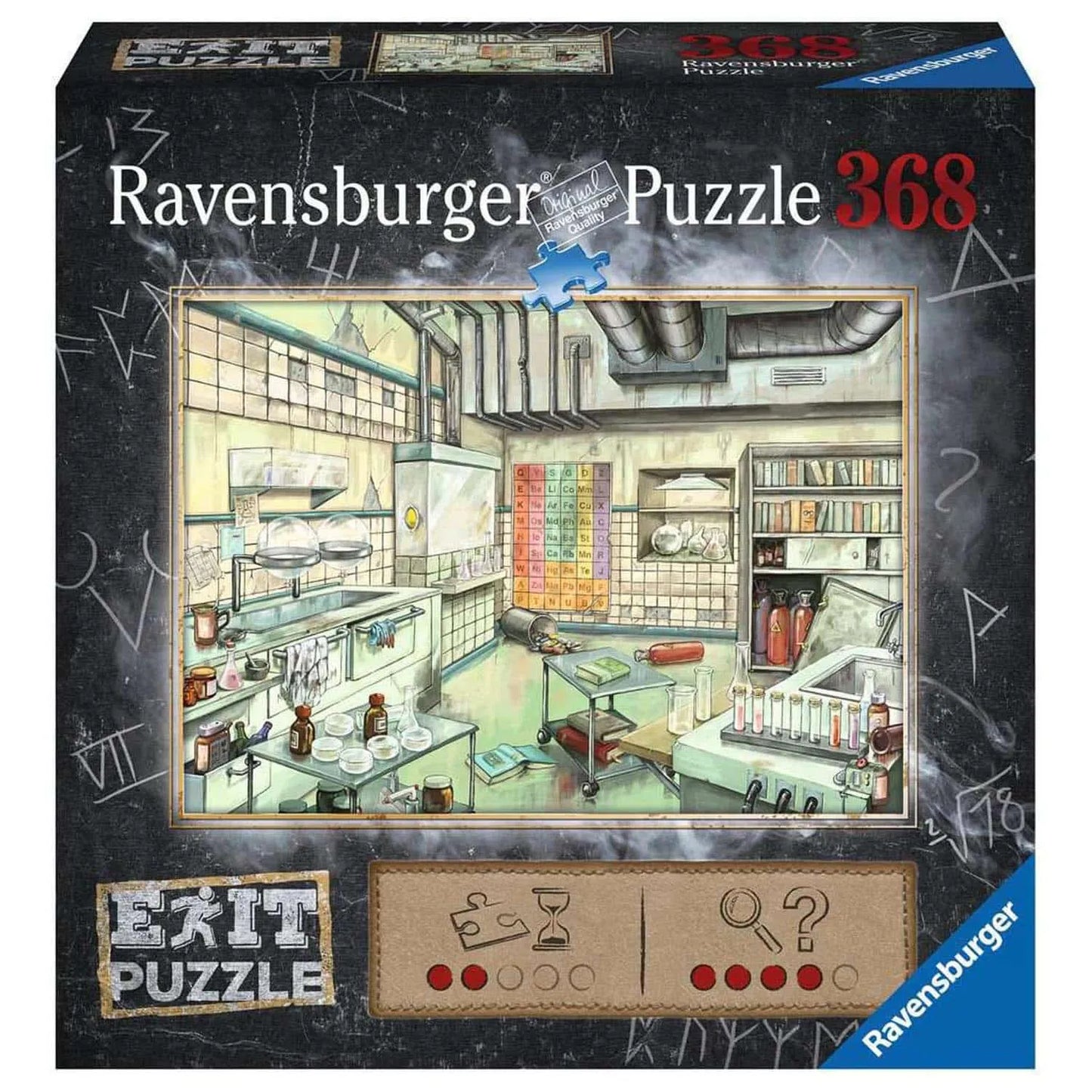 Pusle "Escape: Laboratorium" 368 tk-008 Jigsaw Puzzles-Brain Games OÜ