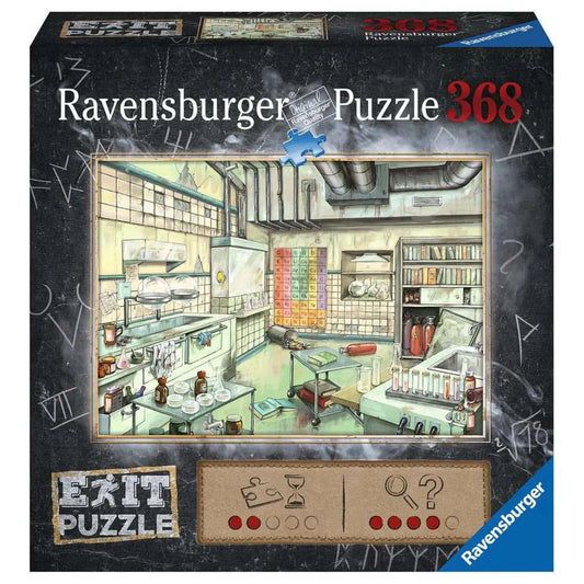 Pusle "Escape: Laboratorium" 368 tk-008 Jigsaw Puzzles-Brain Games OÜ
