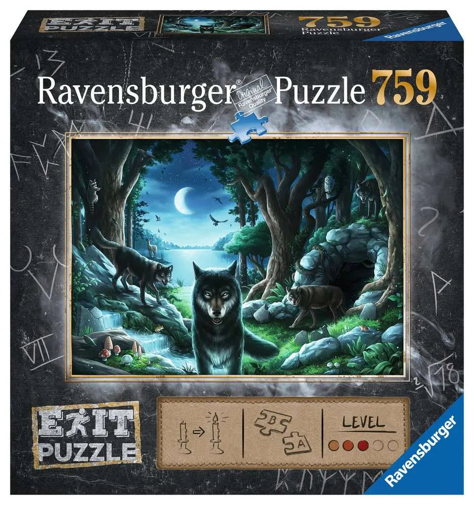 Pusle "Escape: The Curse of the Wolves" 759 tk-Pusled-Brain Games OÜ