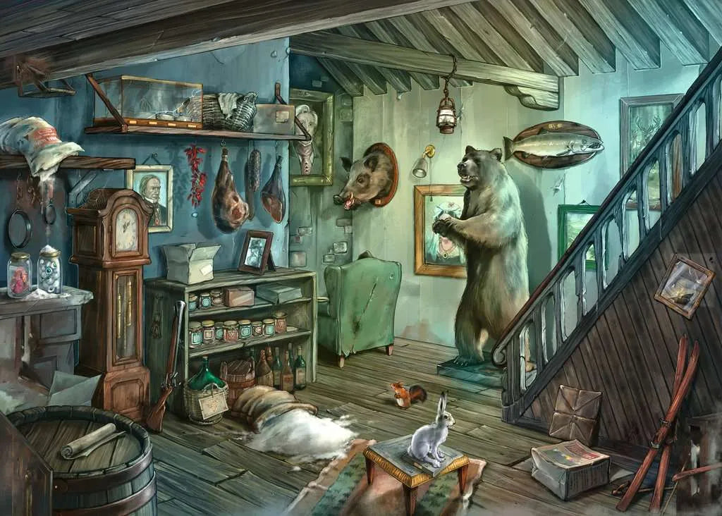 Pusle "Escape: The Forbidden Basement" 759 tk-008 Jigsaw Puzzles-Brain Games OÜ