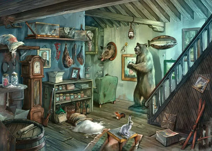 Pusle "Escape: The Forbidden Basement" 759 tk-008 Jigsaw Puzzles-Brain Games OÜ