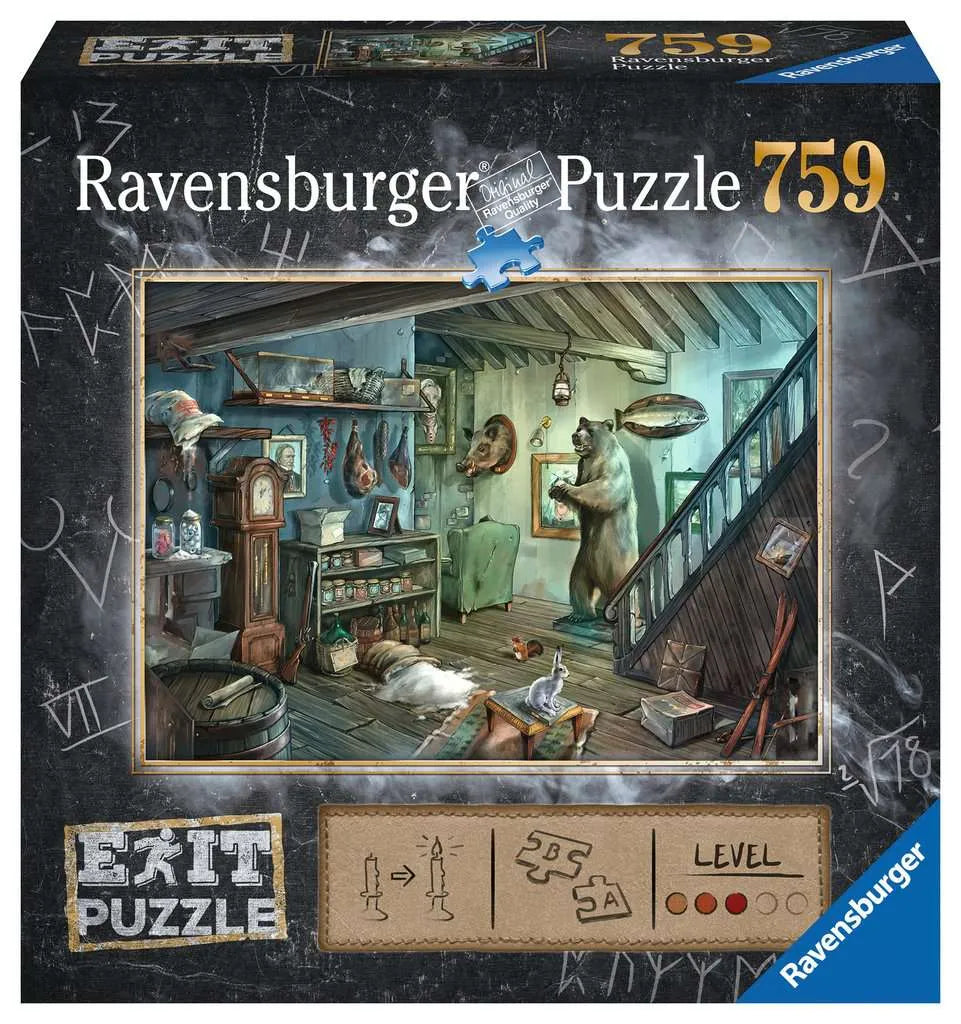 Pusle "Escape: The Forbidden Basement" 759 tk-008 Jigsaw Puzzles-Brain Games OÜ