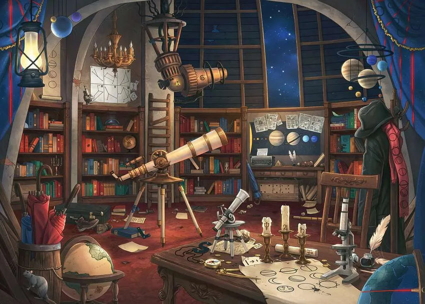 Pusle "Escape: The Observatory" 759 tk-008 Jigsaw Puzzles-Brain Games OÜ