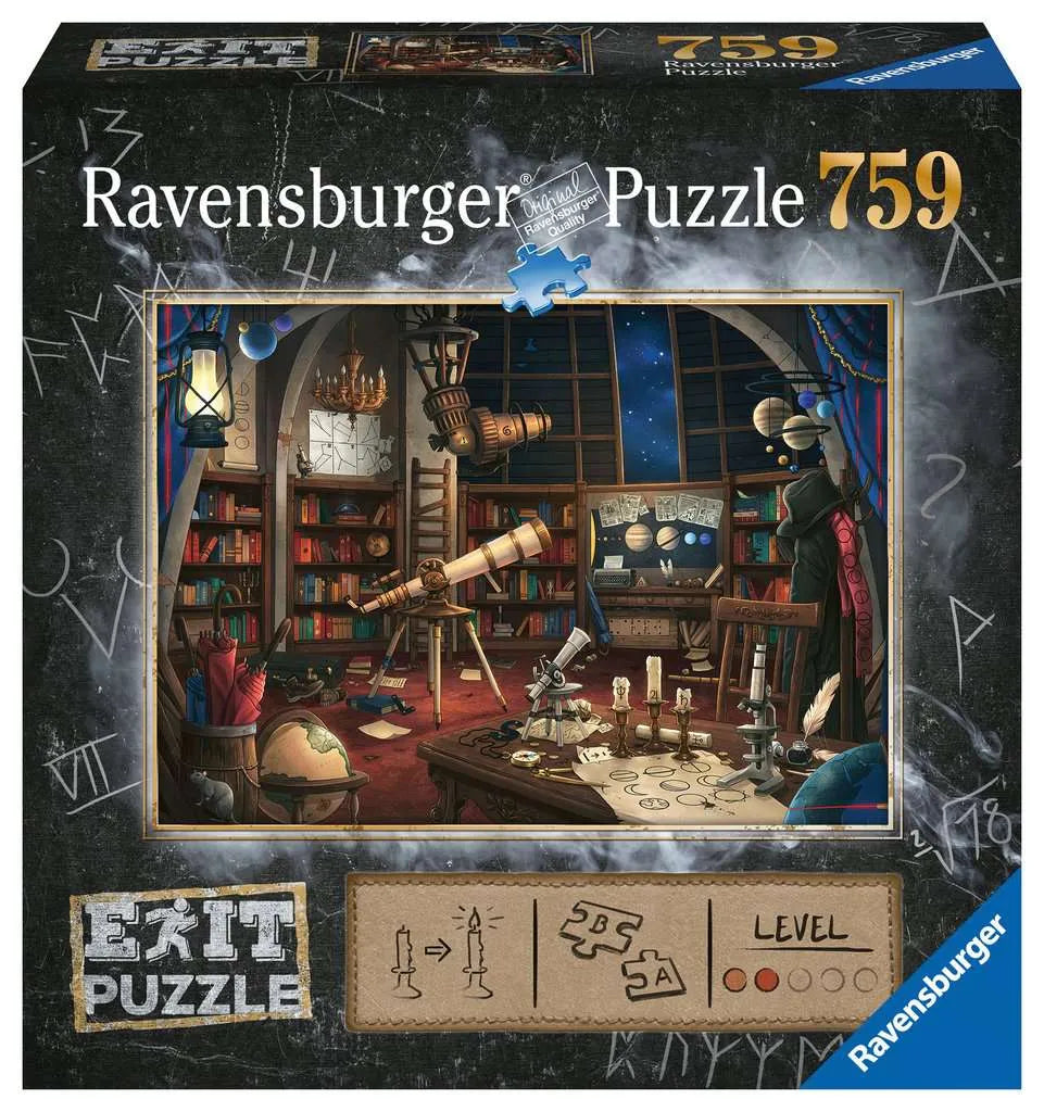 Pusle "Escape: The Observatory" 759 tk-008 Jigsaw Puzzles-Brain Games OÜ