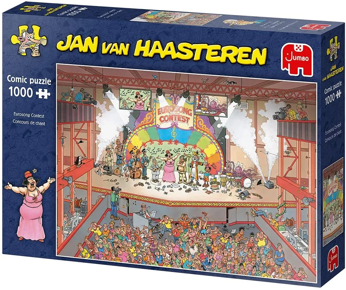 Pusle "Eurosong Contest" 1000 tk-108 Jigsaw Puzzles-Brain Games OÜ