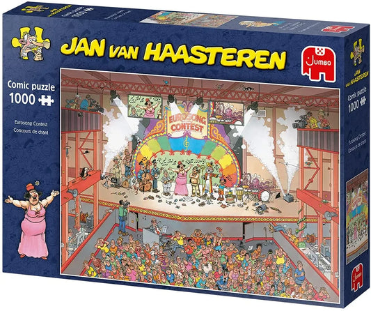 Pusle "Eurosong Contest" 1000 tk-108 Jigsaw Puzzles-Brain Games OÜ