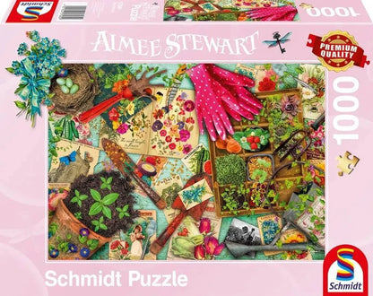 Pusle "Everything for the garden" 1000 tk-w008 WHSX Jigsaw Puzzles-Brain Games OÜ