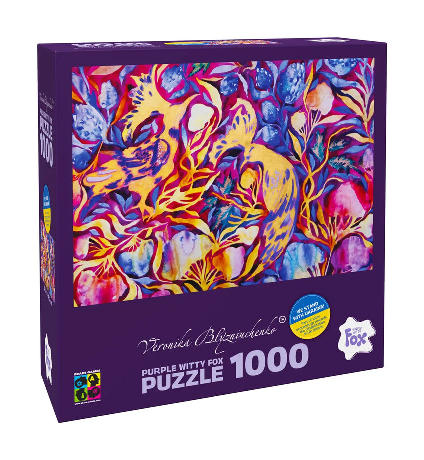 Pusle "Fairy-tale birds" 1000 tk-w108 WHS Jigsaw Puzzles-Brain Games OÜ