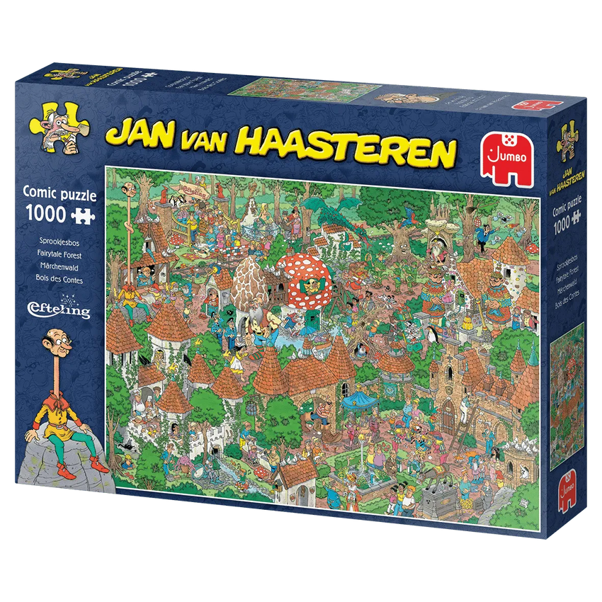 Pusle "Fairytale Forest" 1000 tk-108 Jigsaw Puzzles-Brain Games OÜ