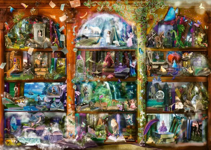 Pusle "Fairytale magic" 1000 tk-w008 WHSX Jigsaw Puzzles-Brain Games OÜ