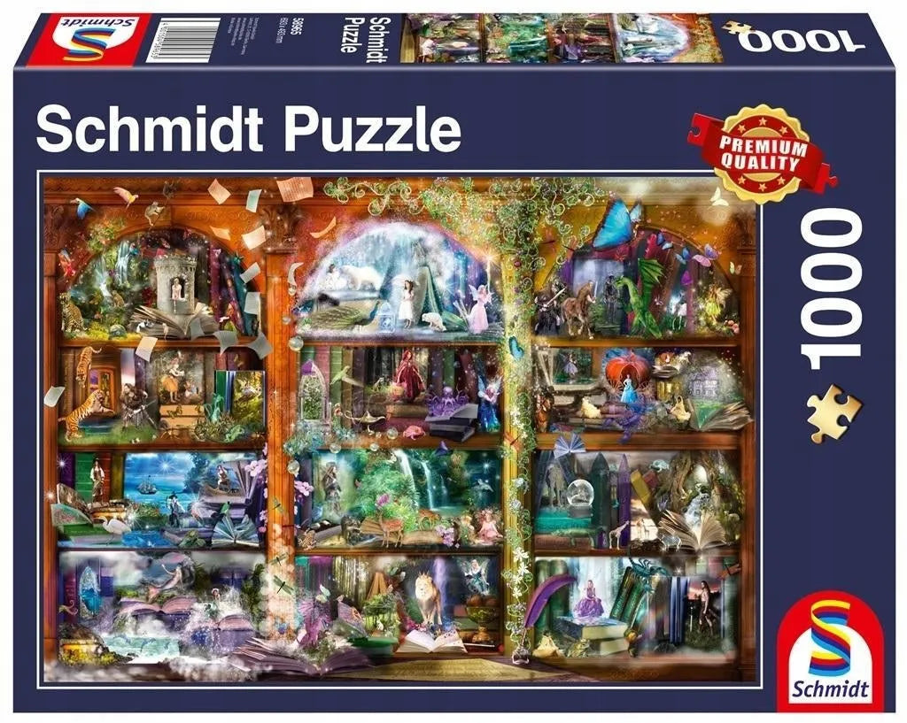 Pusle "Fairytale magic" 1000 tk-w008 WHSX Jigsaw Puzzles-Brain Games OÜ