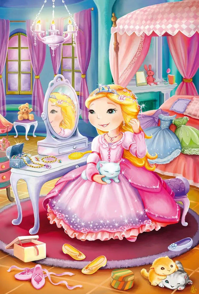 Pusle "Fairytale Princesses" 3x24 tk-w008 WHSX Jigsaw Puzzles-Brain Games OÜ