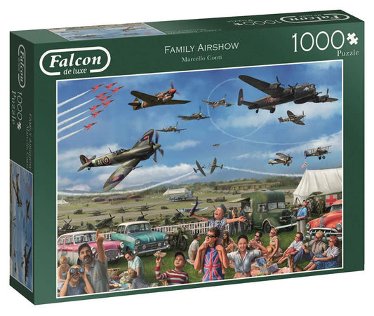 Pusle "Family Airshow" 1000 tk-108 Jigsaw Puzzles-Brain Games OÜ