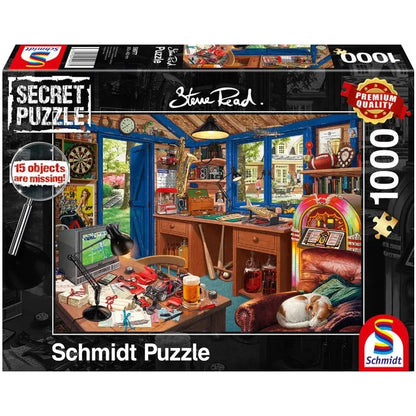 Pusle "Father's Workshop" 1000 tk-w008 WHSX Jigsaw Puzzles-Brain Games OÜ