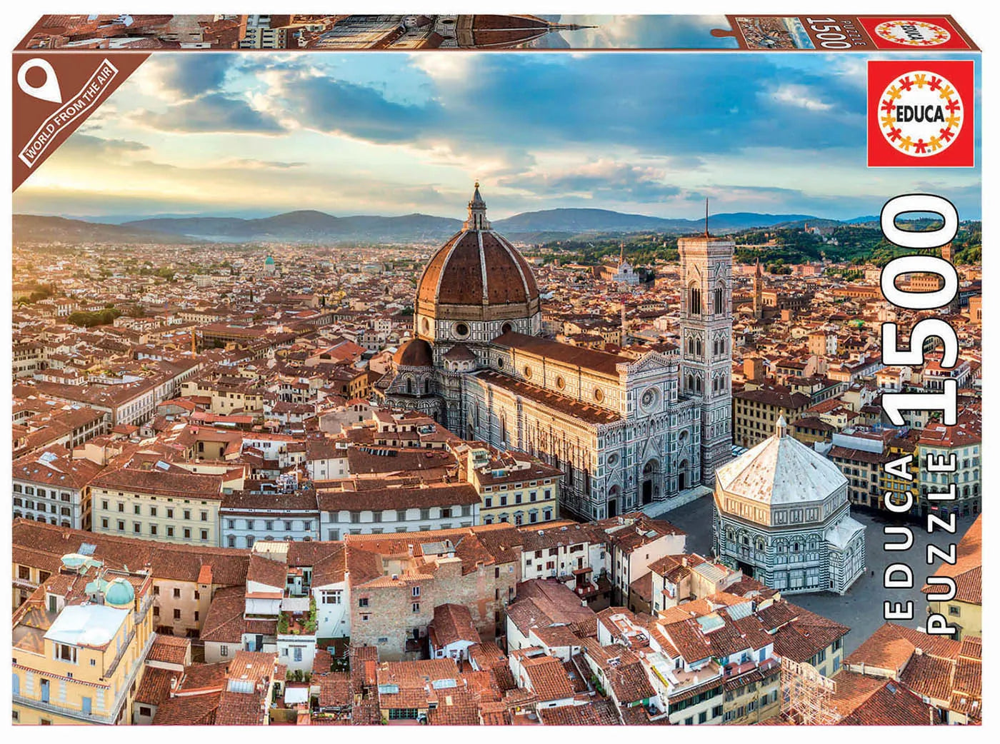 Pusle "Florence" 1500 tk-w008 WHSX Jigsaw Puzzles-Brain Games OÜ