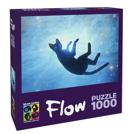 Pusle "Flow - Kass" 1000 tk-w108 WHS Jigsaw Puzzles-Brain Games OÜ