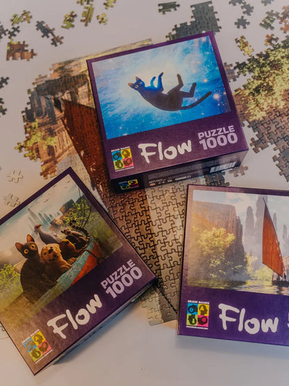 Pusle "Flow - Laevuke" 1000 tk-w108 WHS Jigsaw Puzzles-Brain Games OÜ