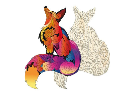 Pusle "Fox" 2 in 1, 143 tk-111 Creativity & Brain Teasers-Brain Games OÜ