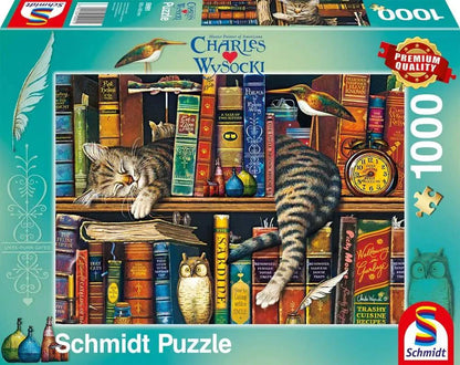 Pusle "Frederick the literate" 1000 tk-w008 WHSX Jigsaw Puzzles-Brain Games OÜ