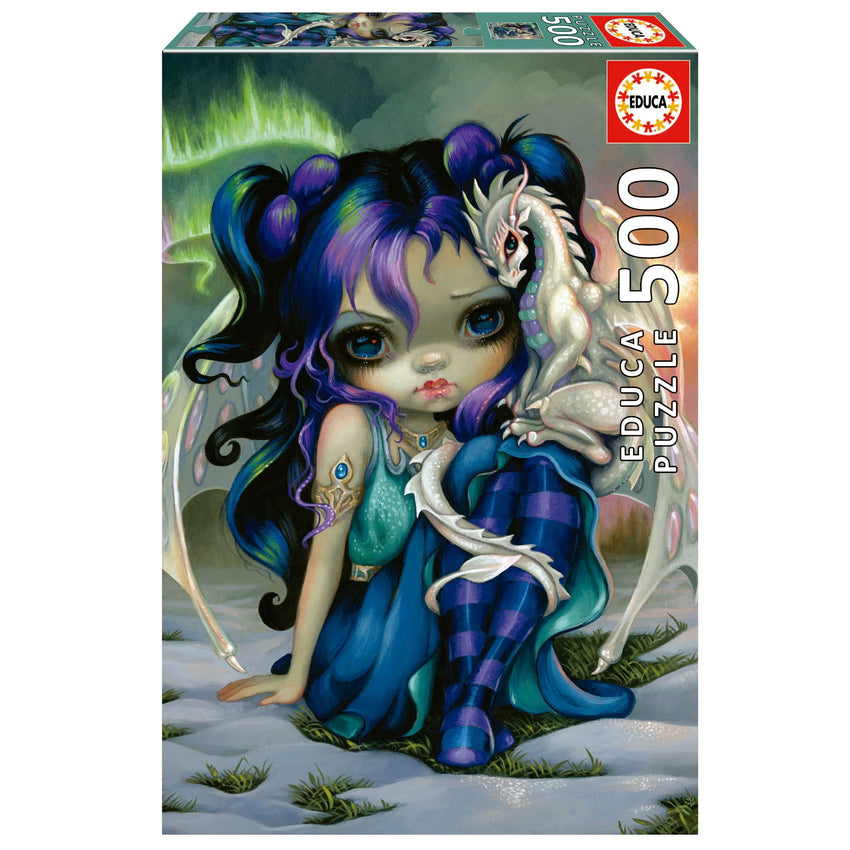 Pusle "Frost Dragonling" 500 tk-w008 WHSX Jigsaw Puzzles-Brain Games OÜ