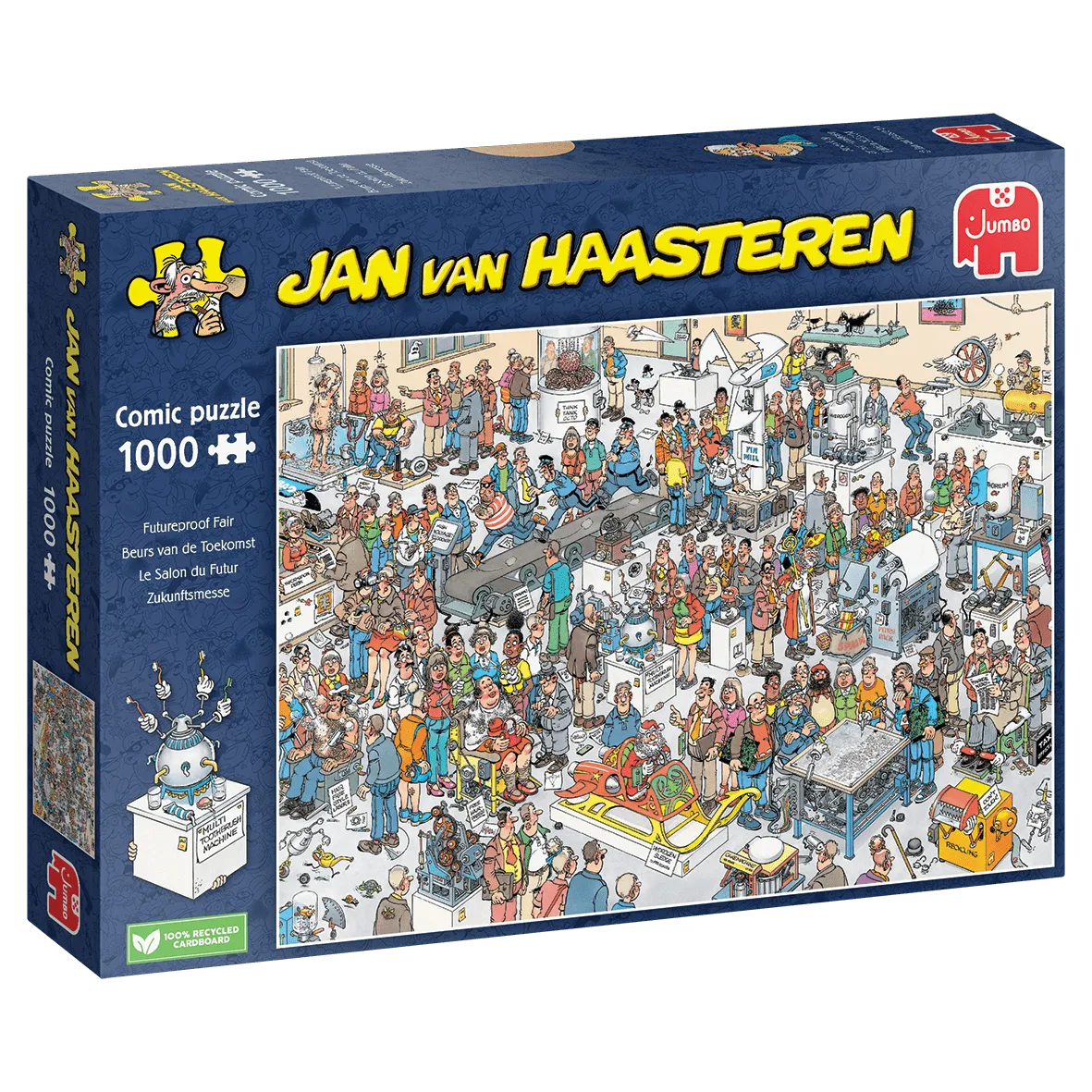 Pusle "Futureproof Fair" 1000 tk-108 Jigsaw Puzzles-Brain Games OÜ