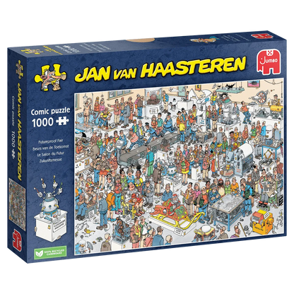 Pusle "Futureproof Fair" 1000 tk-108 Jigsaw Puzzles-Brain Games OÜ