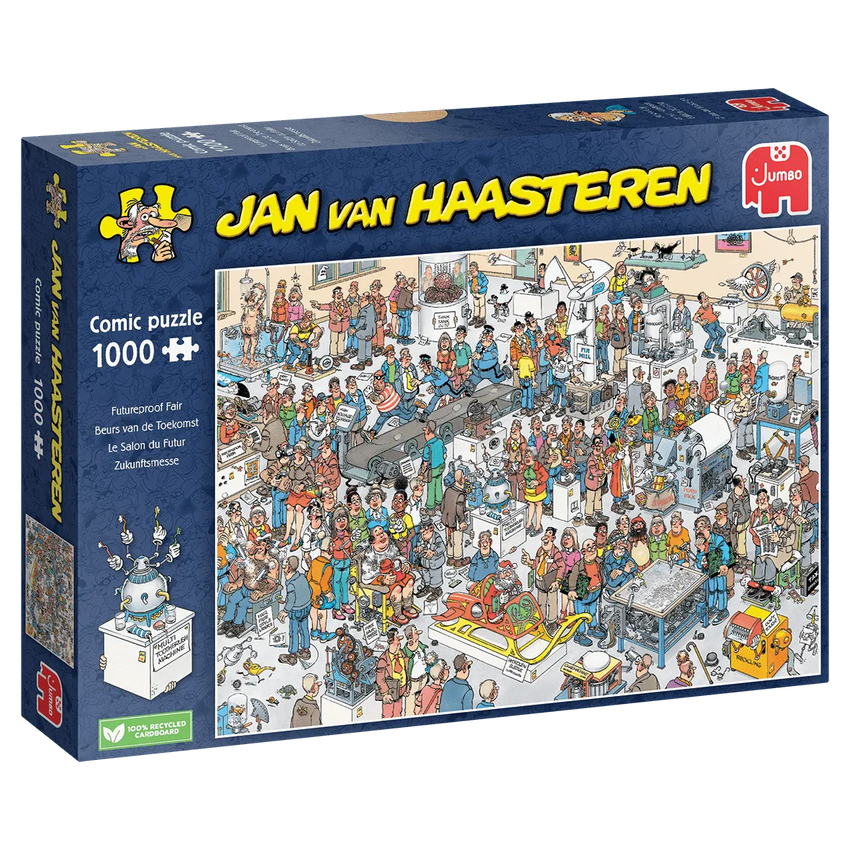 Pusle "Futureproof Fair" 1000 tk-108 Jigsaw Puzzles-Brain Games OÜ