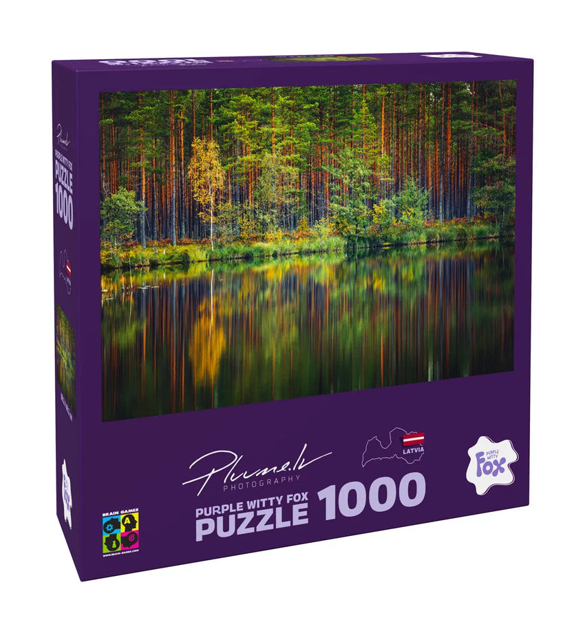 Pusle "Garezeri, Latvia" 1000 tk-w108 WHS Jigsaw Puzzles-Brain Games OÜ
