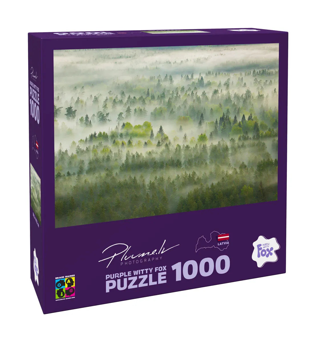 Pusle "Gauja National Park, Latvia" 1000 tk-w108 WHS Jigsaw Puzzles-Brain Games OÜ