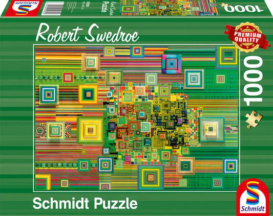 Pusle "Green Flashdrive" 1000 tk-w008 WHSX Jigsaw Puzzles-Brain Games OÜ