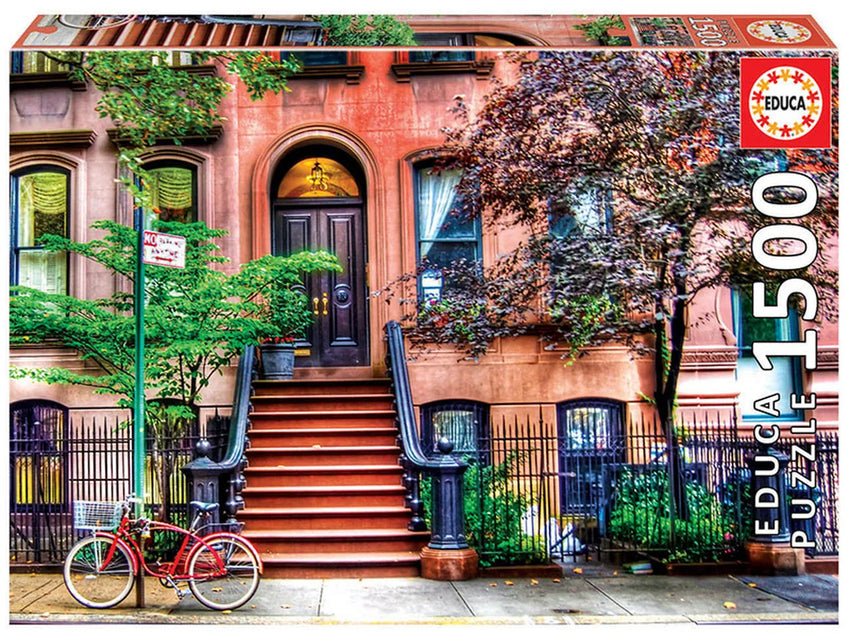 Pusle ''Greenwich Village'' 1500 tk-w008 WHSX Jigsaw Puzzles-Brain Games OÜ