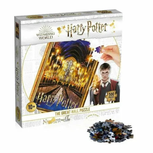 Pusle "Harry Potter Great Hall" 500 tk-108 Jigsaw Puzzles-Brain Games OÜ