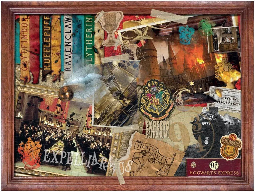 Pusle "Harry Potter - Hogwarts" 1000 tk-108 Jigsaw Puzzles-Brain Games OÜ